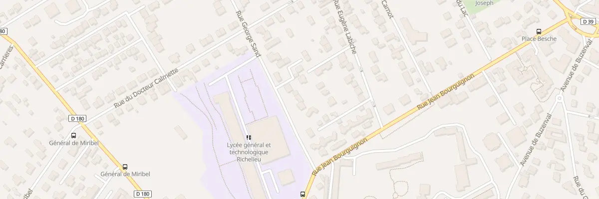 Plan du 89 Rue George Sand à Rueil-Malmaison
