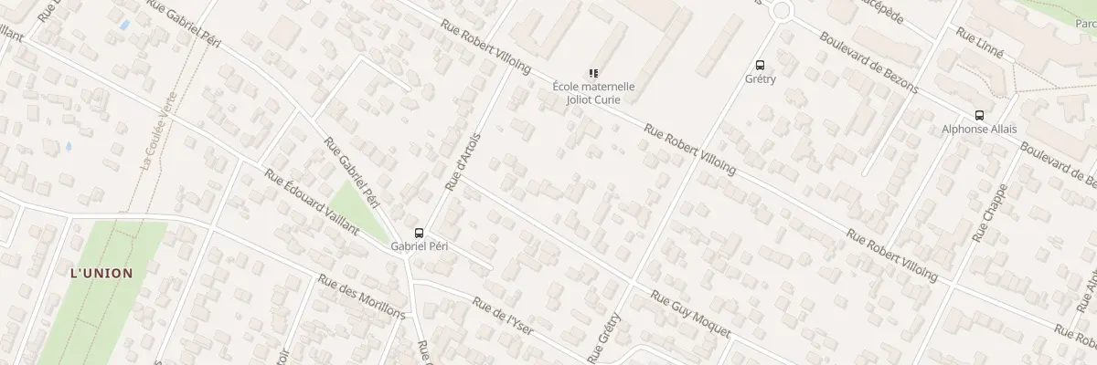 Plan du 7 Rue Guy Moquet à Sartrouville