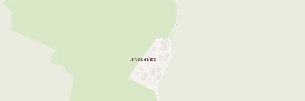 Plan du 5201 Le Vougueix à Croze