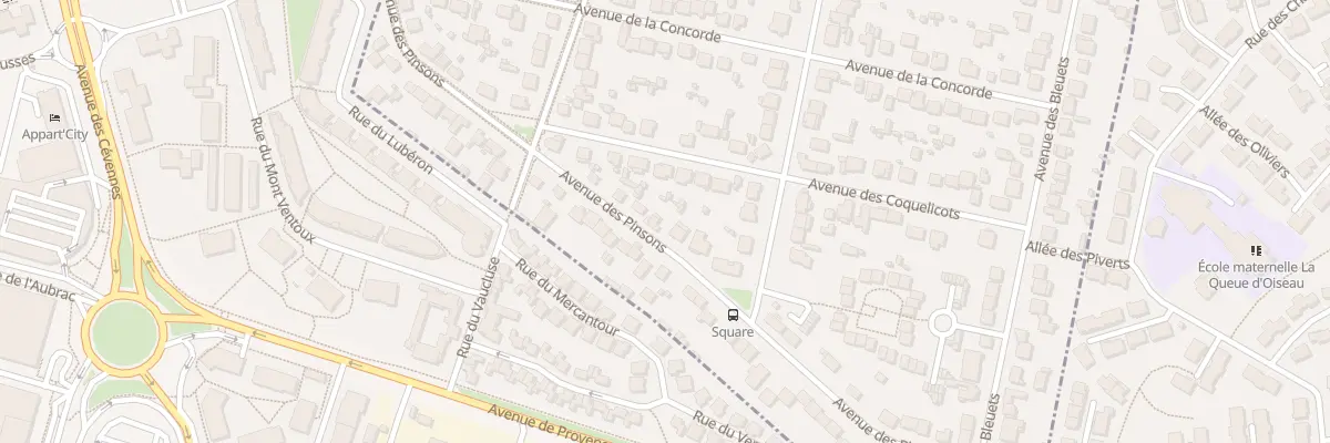 Plan du 30 Av des Pinsons à Orsay