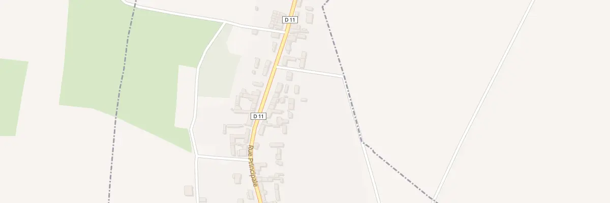 Plan du 25 Rue Principale au Crocq