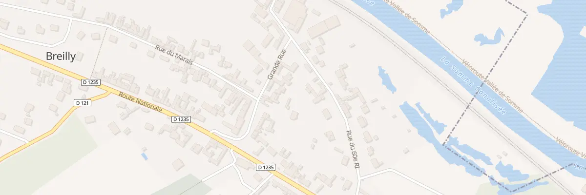 Plan du 11 Gr La Grande Rue à Breilly