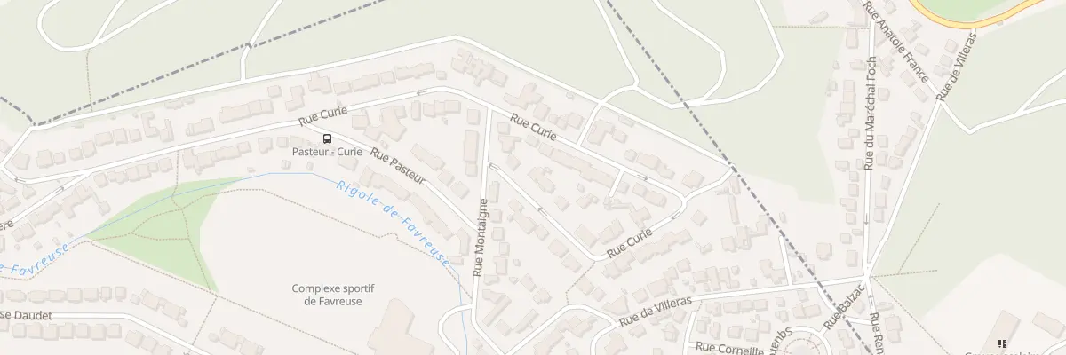 Plan du 92 Rue Curie à Saclay