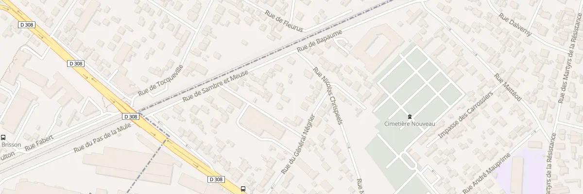 Plan du 39 Rue du General Negrier à Houilles
