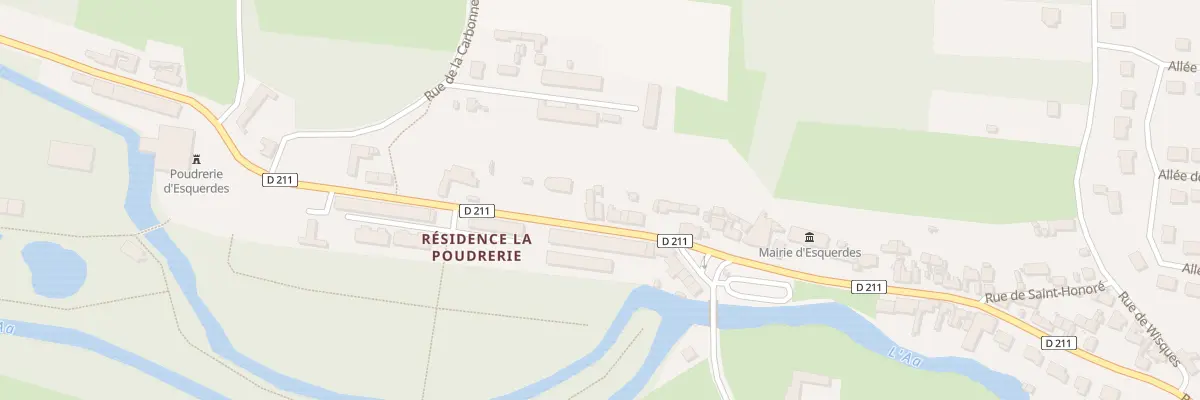 Plan du 1216 Rue Bernard Chochoy à Esquerdes