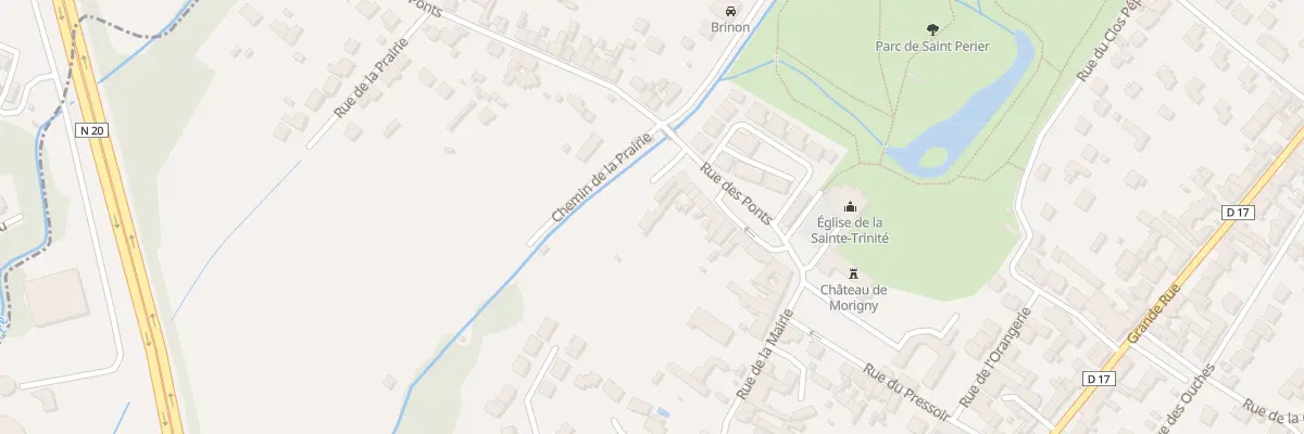 Plan du 15 Rue des Ponts à Morigny-Champigny