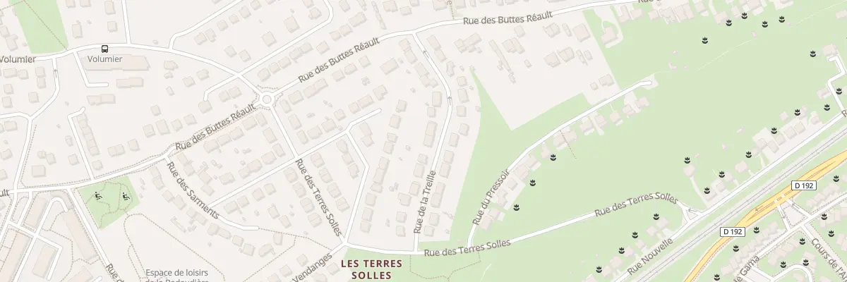 Plan du 13 Rue de la Treille à Breuillet