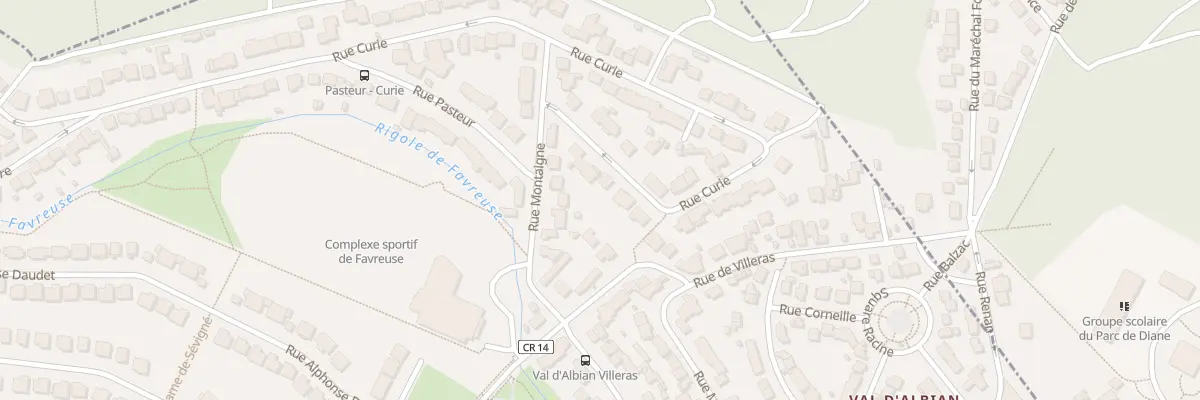 Plan du 111 Rue Curie à Saclay
