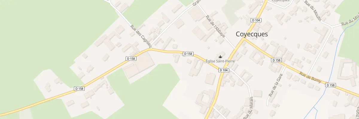 Plan du 3 Rue de Fauquembergues à Coyecques