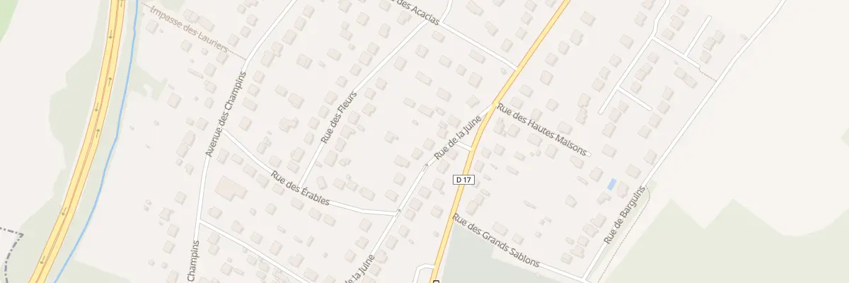 Plan du 29 Rue de la Juine à Morigny-Champigny