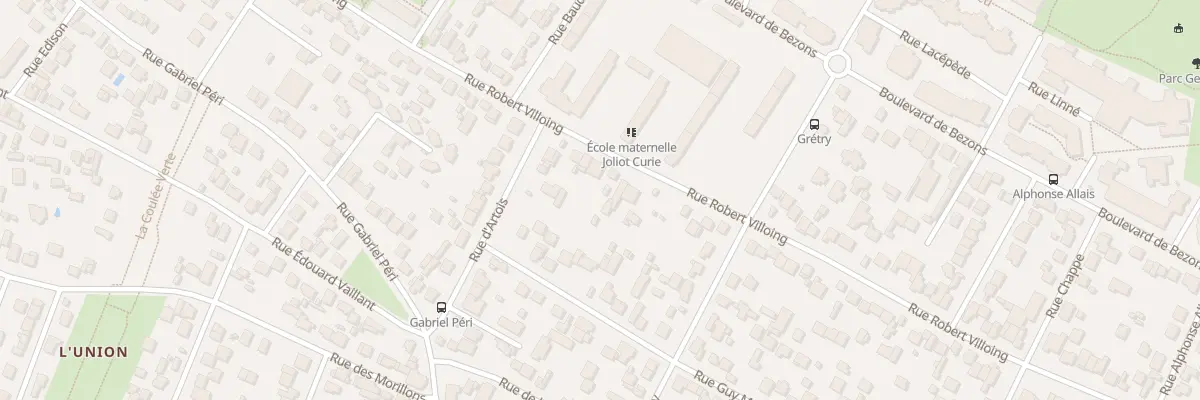 Plan du 76 Rue Robert Villoing à Sartrouville