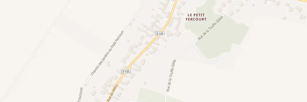Plan du 25 Rue de Méru à Sainte-Geneviève