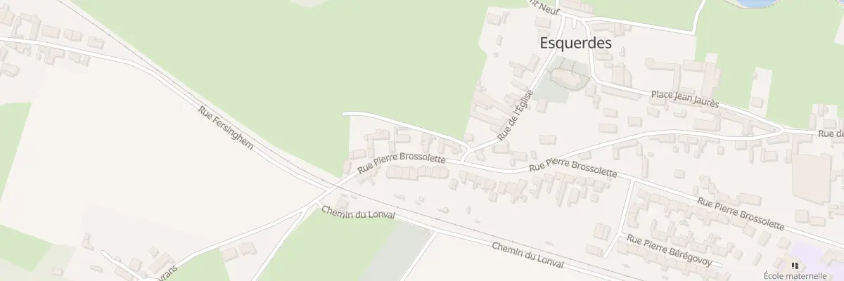 Plan du 600 Rue Pierre Brossolette à Esquerdes