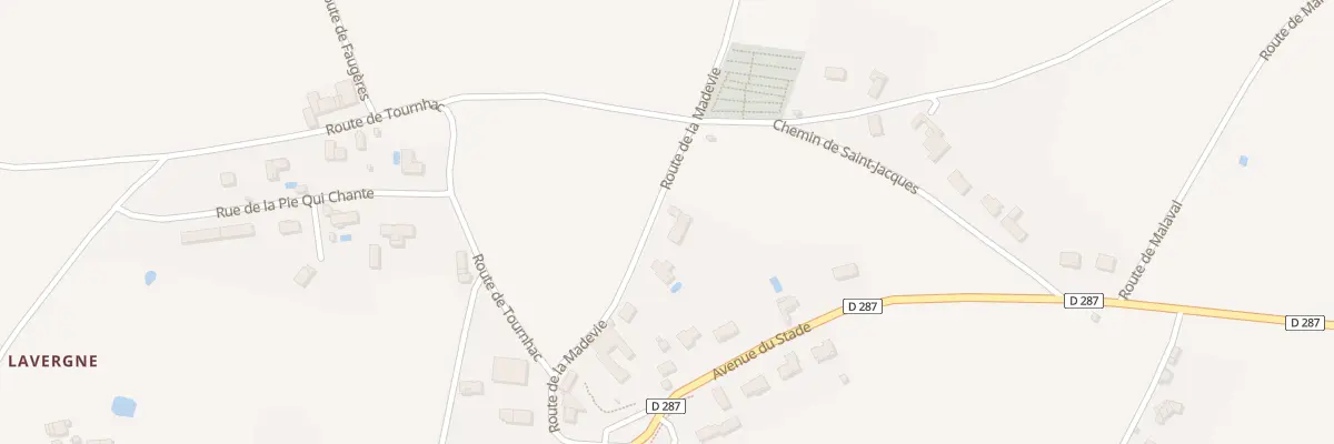 Plan du 386 Rte des Albres à Galgan