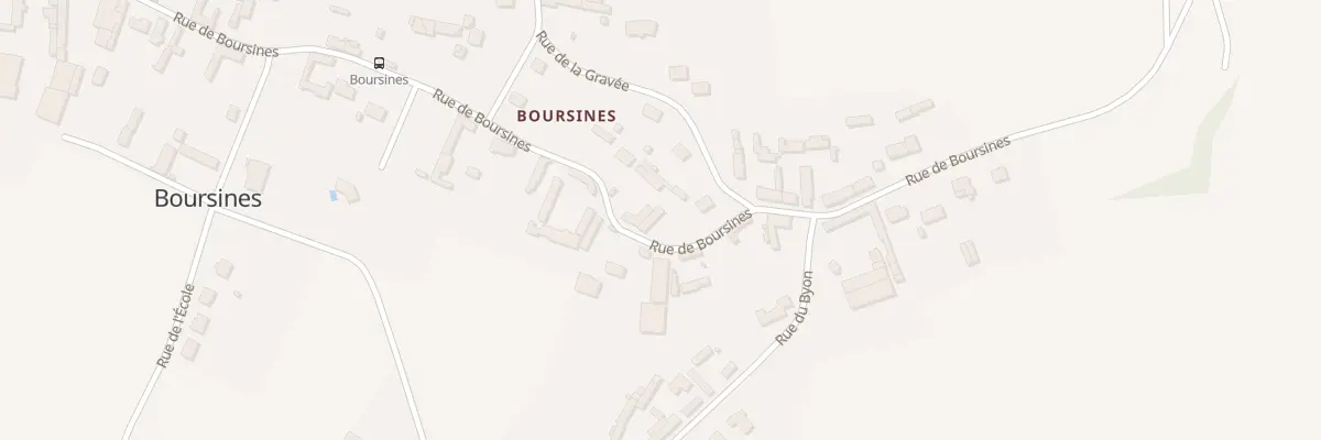 Plan du 43 Rue de Boursines (boursines) à Oroër