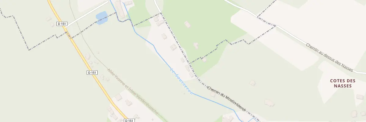 Plan du 5 Che du Moulin Morel à Valmondois