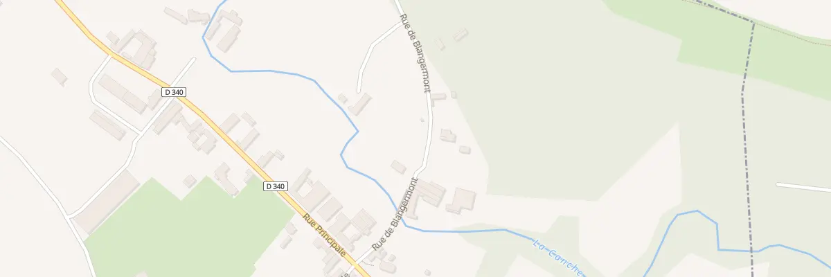 Plan du 3 Rue de Blangermont à Aubrometz