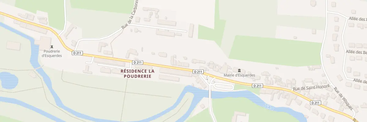 Plan du 1196 Rue Bernard Chochoy à Esquerdes
