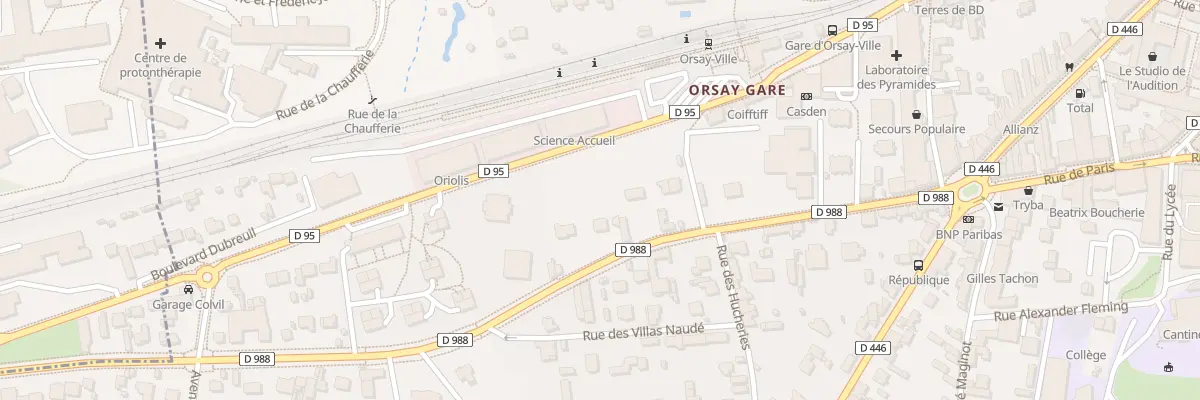 Plan du 22 Rue de Chartres à Orsay