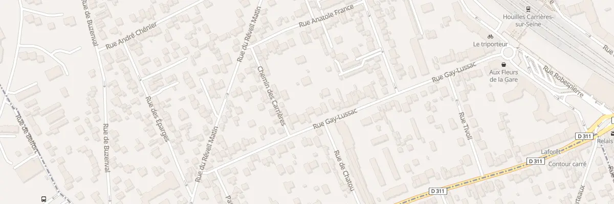 Plan du 50T Rue Gay-lussac à Houilles