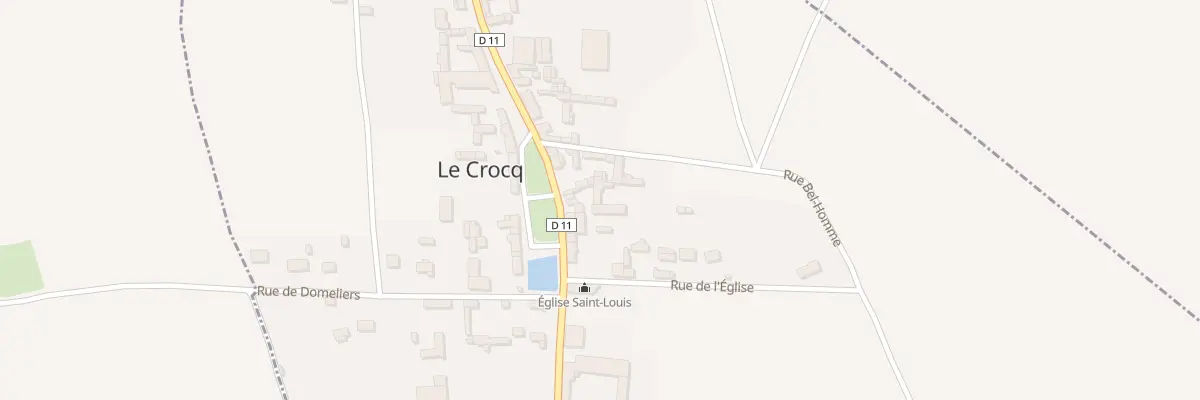 Plan du 51 Rue Principale au Crocq