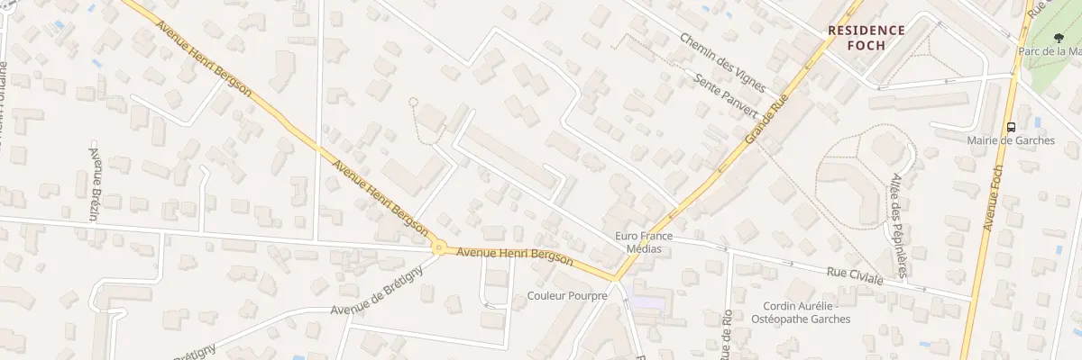 Plan du 174T Grande Rue à Garches