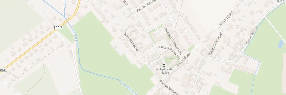 Plan du 10 Rue des Masures à Rochy-Condé