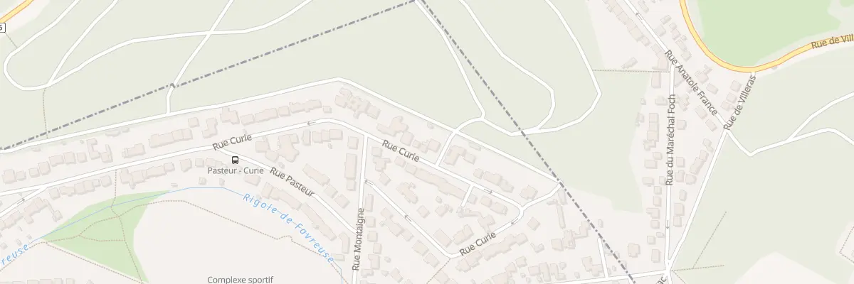 Plan du 65 Rue Curie à Saclay