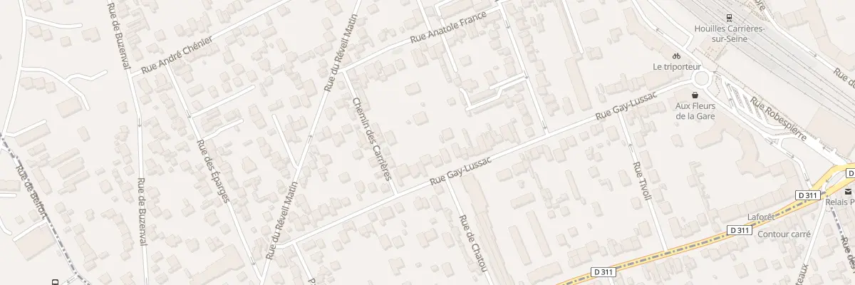 Plan du 50B Rue Gay-lussac à Houilles