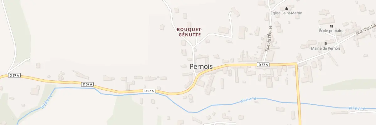Plan du 25 Rue Mulot à Pernois