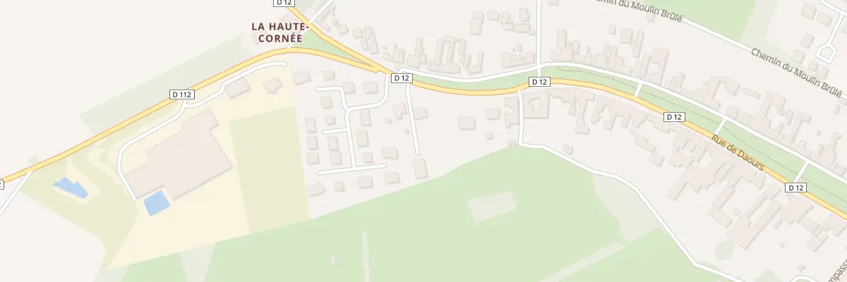 Plan du 697 Rue de Daours à Vignacourt