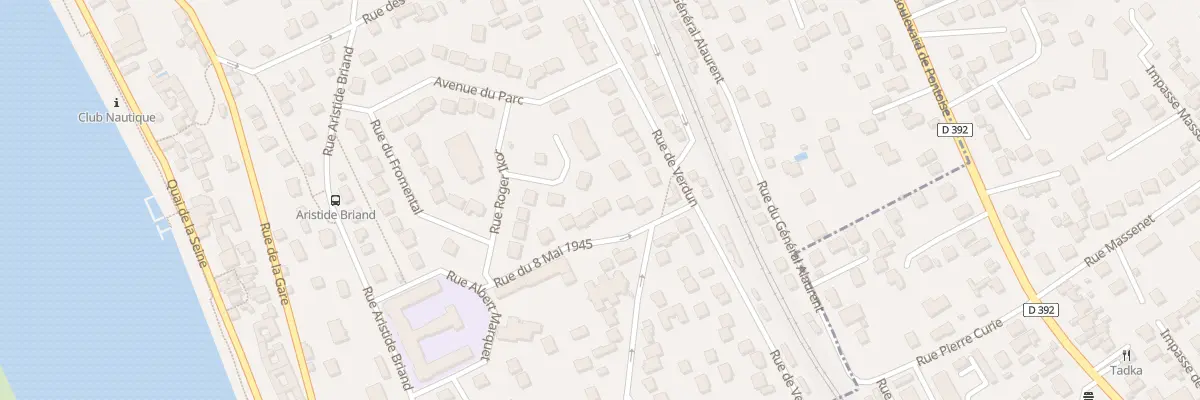 Plan du 10 Rue du 8 Mai 1945 à La Frette-sur-Seine