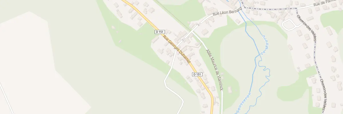 Plan du 237 Rue Georges Duhamel à Valmondois