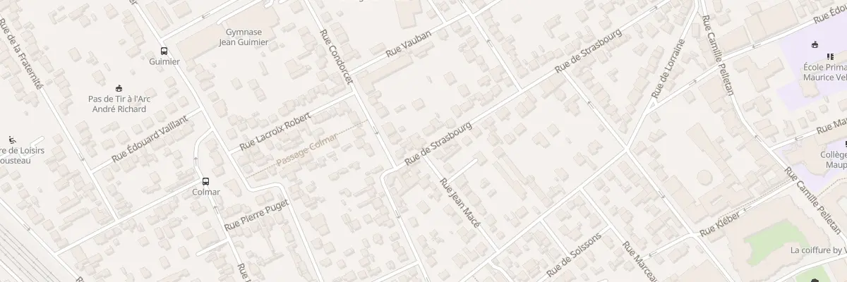 Plan du 5 Rue de Strasbourg à Houilles