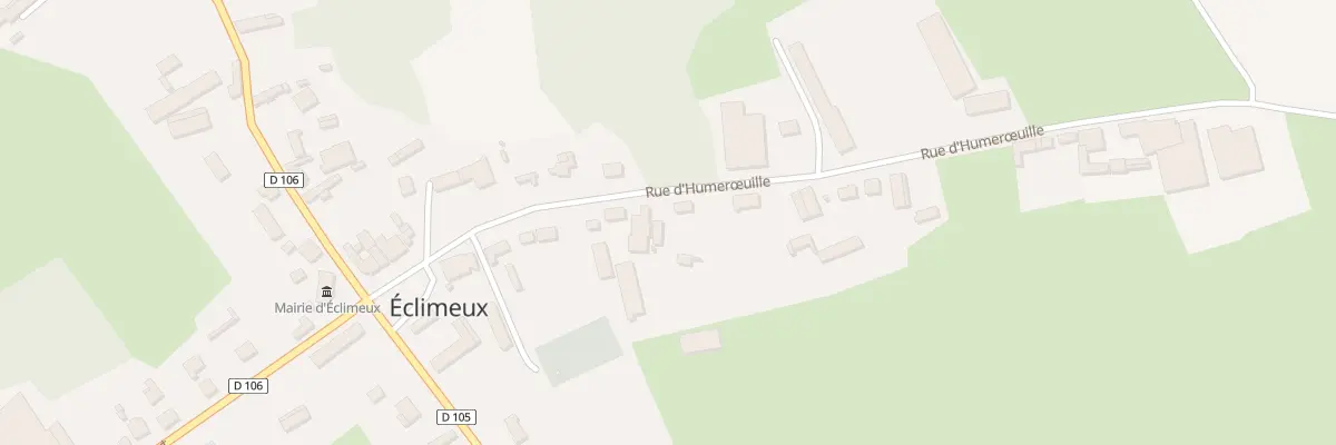 Plan du 12 Rue d’Humeroeuille à Éclimeux