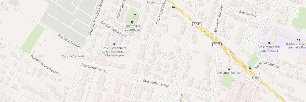 Plan du 29 Rue des Jacinthes à Rueil-Malmaison