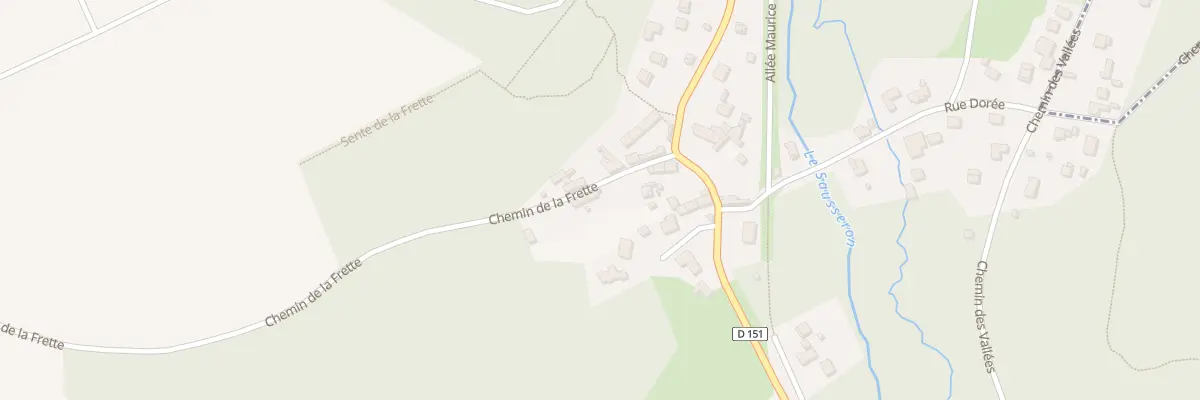 Plan du 5 Che de la Frette à Valmondois