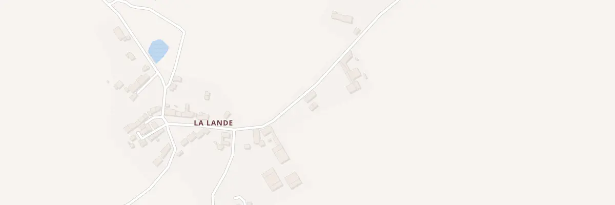 Plan du 4 La Lande à Saint-Priest-la-Marche