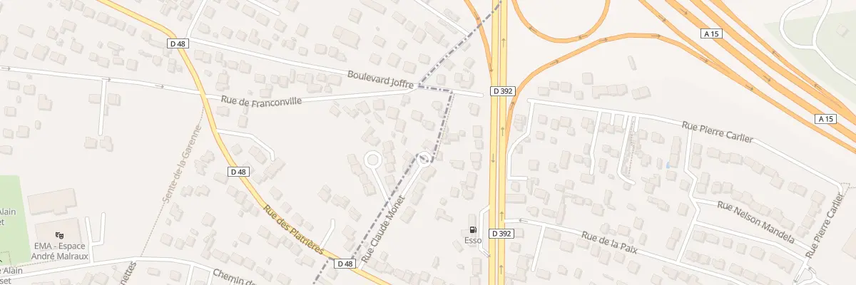 Plan du 17 Rue Claude Monet à Herblay-sur-Seine