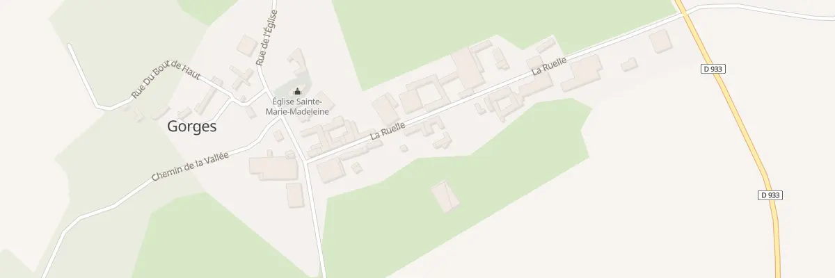 Plan du 4 Vc La Ruelle à Gorges