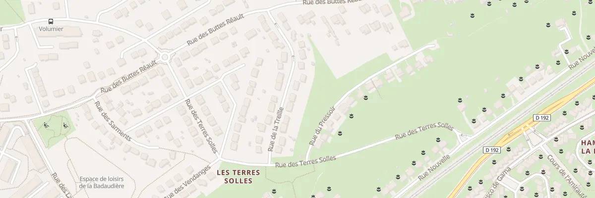 Plan du 12 Rue de la Treille à Breuillet