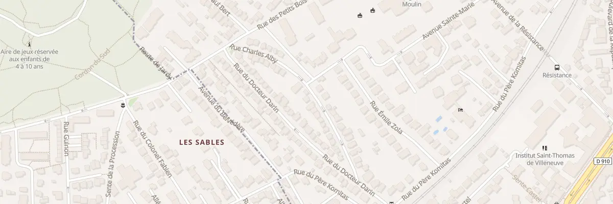 Plan du 17 Rue Charles Alby à Chaville