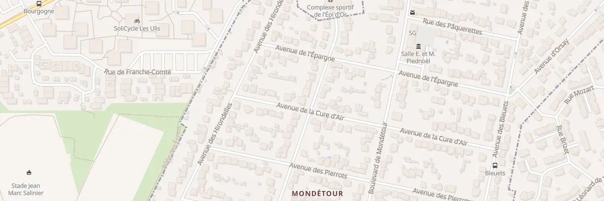 Plan du 68 Av de l’Epi d’Or à Orsay