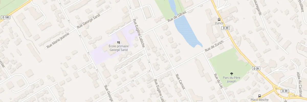 Plan du 4 Rue Carnot à Rueil-Malmaison