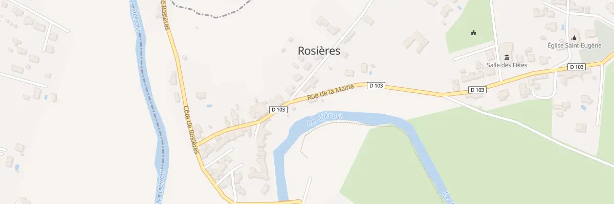 Plan du 31 Rue de la mairie à Rosières
