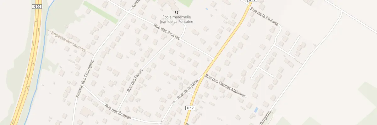 Plan du 26 Rue St Germain à Morigny-Champigny