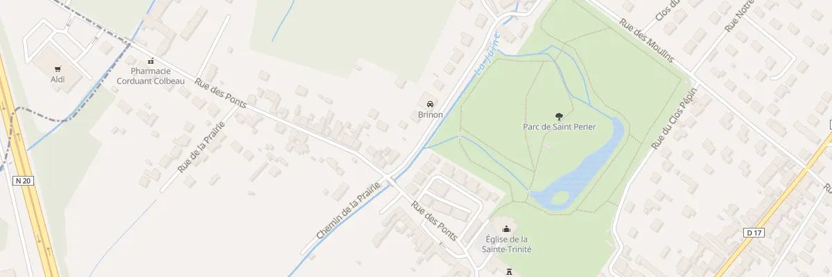 Plan du 50 Rue des Moulins à Morigny-Champigny