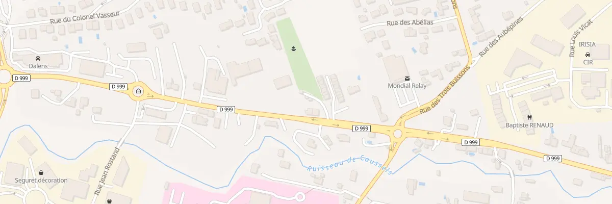 Plan du 79 Rte de Millau à Albi