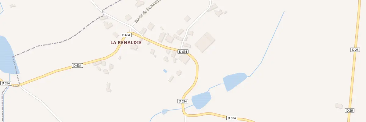 Plan du 5097 La Renaldie à Privezac