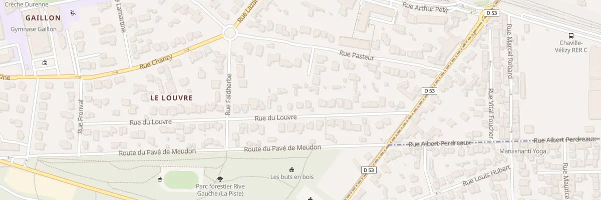 Plan du 26 Rue du Louvre à Viroflay